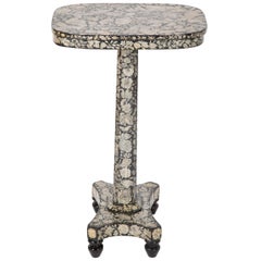 English Regency Penwork Table