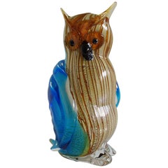 Murano Owl by Sergio Costantini