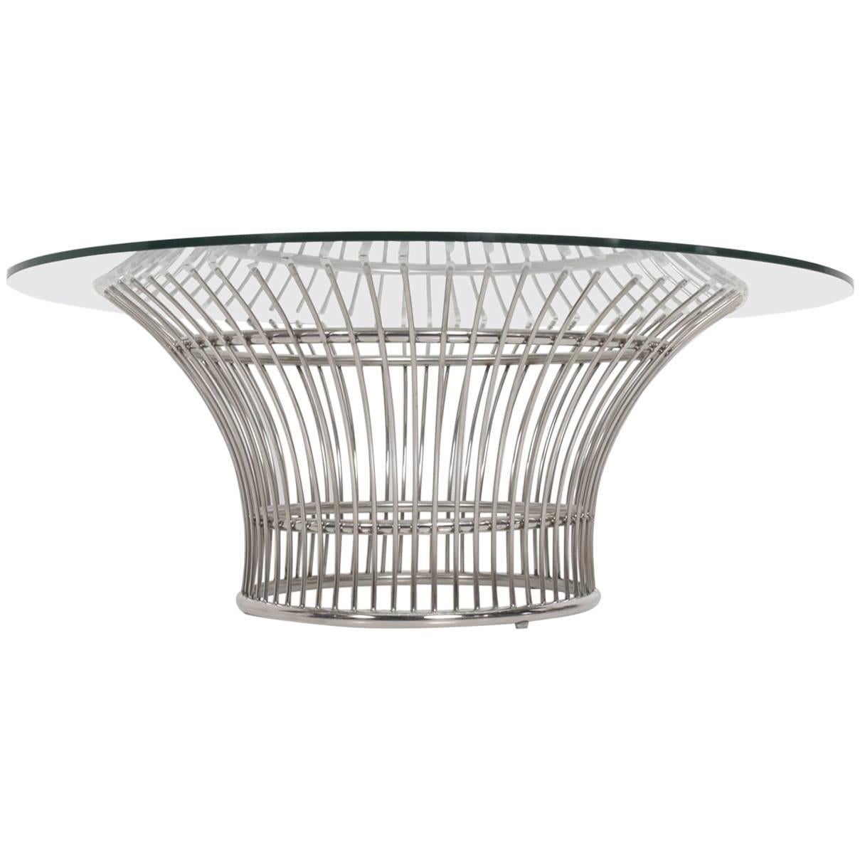Coffee Table in the style of Warren Platner
