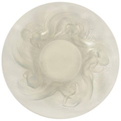 René Lalique Molded Opalescent Glass "Calypso" Bowl