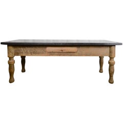 Swedish Stone Table, 19th Century