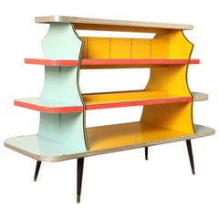 1950s Candyshop Shelving Unit or CD Rack