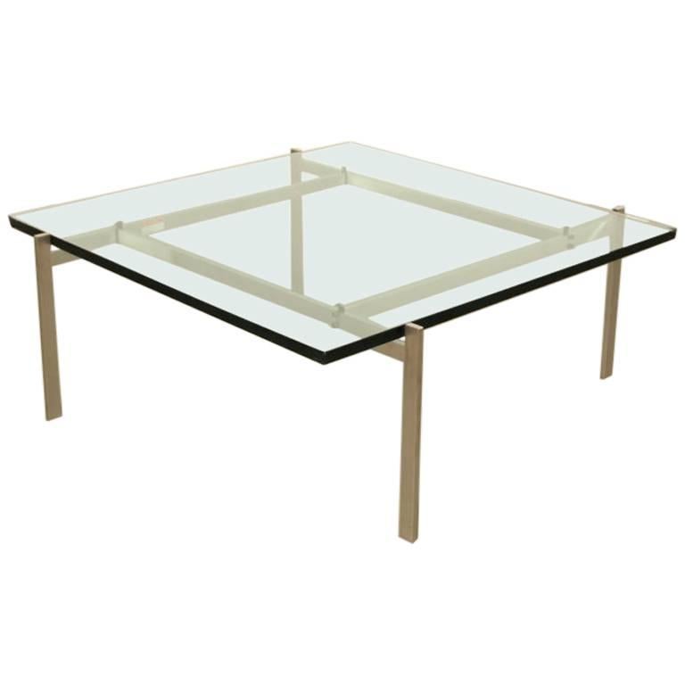 Coffee-table PK61 by Poul Kjaerholm made by Fritz Hansen For Sale