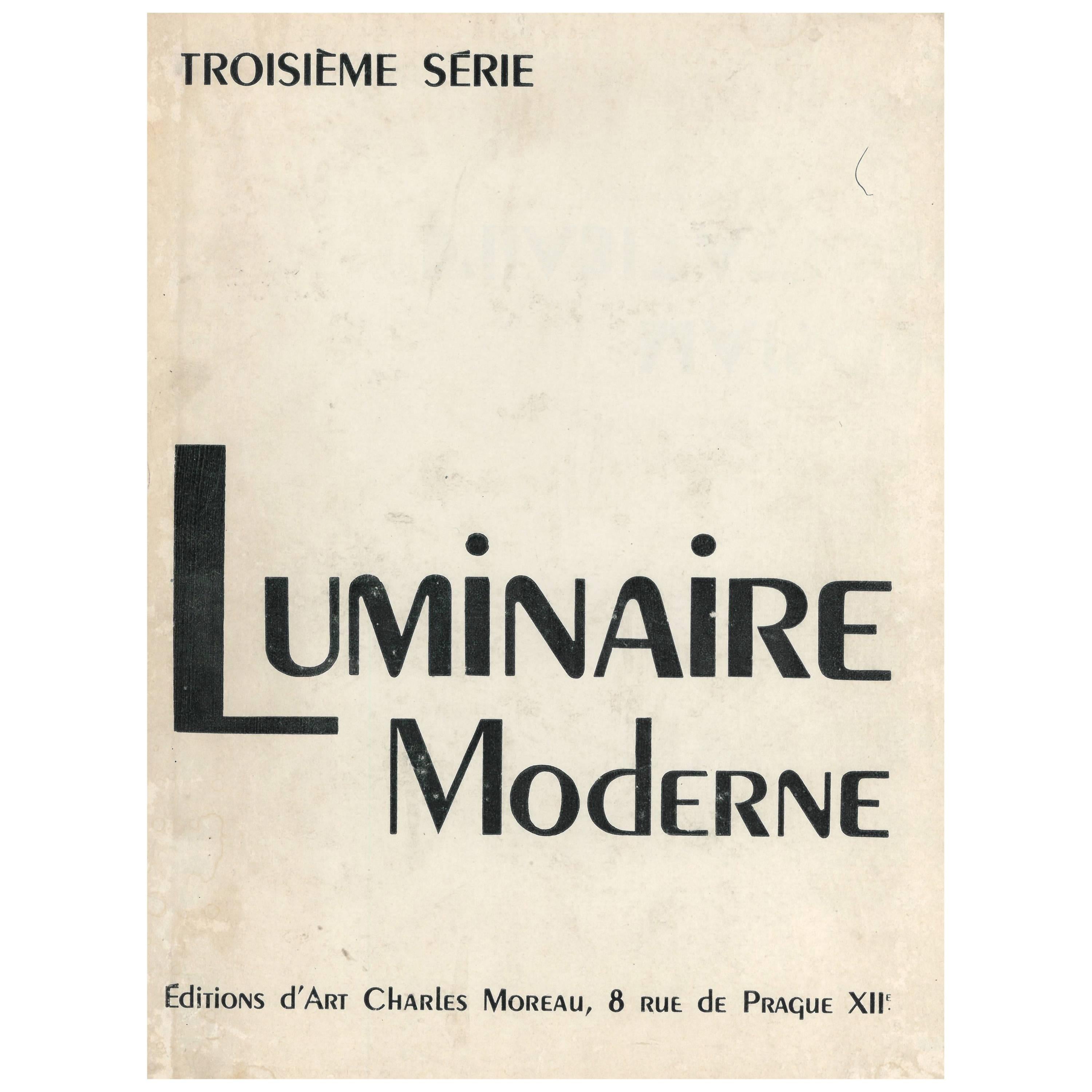 Luminaire Moderne by Guillaume Janneau (Book) For Sale