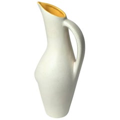 Ceramic Pitcher by Pol Chambost, 1950s