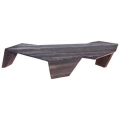 Stealth Coffee Table in Recycled & Locally Found 19th Century Italian Larch Wood