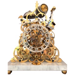 Sinclair Harding Three Train Mantel Clock