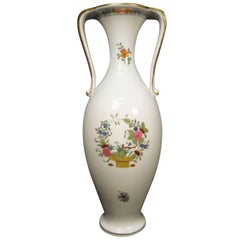 Herend Hungary Amphora Porcelain Vase Hand-Painted