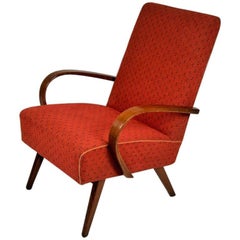 Bentwood Lounge Armchair by Thon / Thonet, 1960s