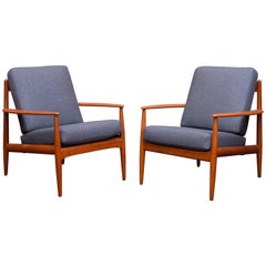 Danish Lounge Chairs by Greta Jalk