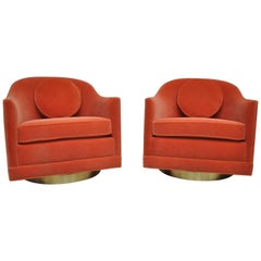 Harvey Probber Swivel Chairs