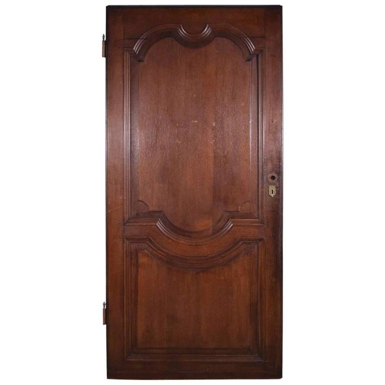 Antique French Oak Wood Door From The 1700s Or Early 1800s For Sale Antique French Oak Wood Door from the 1700s or Early 1800s For Sale - Antique French Oak Wood Door From The 1700s Or Early 1800s For Sale