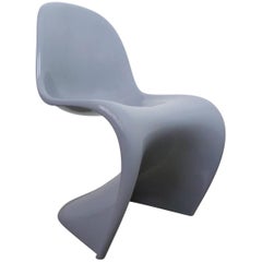 Grey Panton Chair Classic by Verner Panton for Vitra, Germany, 1998