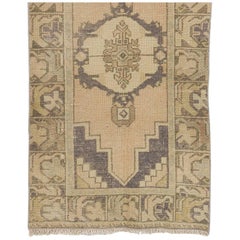 Vintage Oushak Runner Rug