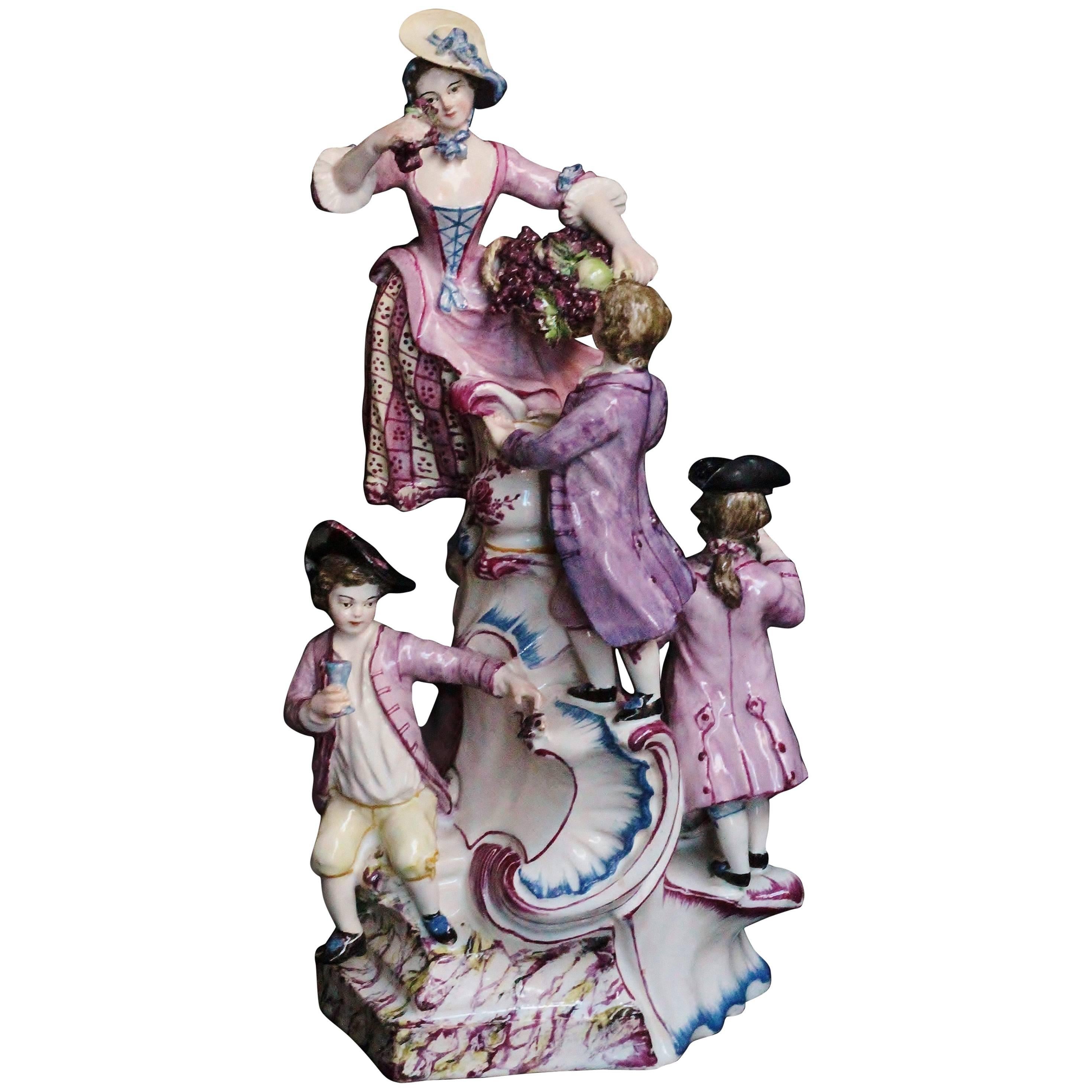 Large Sceaux Group, circa 1772 For Sale