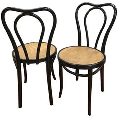 Pair of Thonet Style Bentwood Chairs