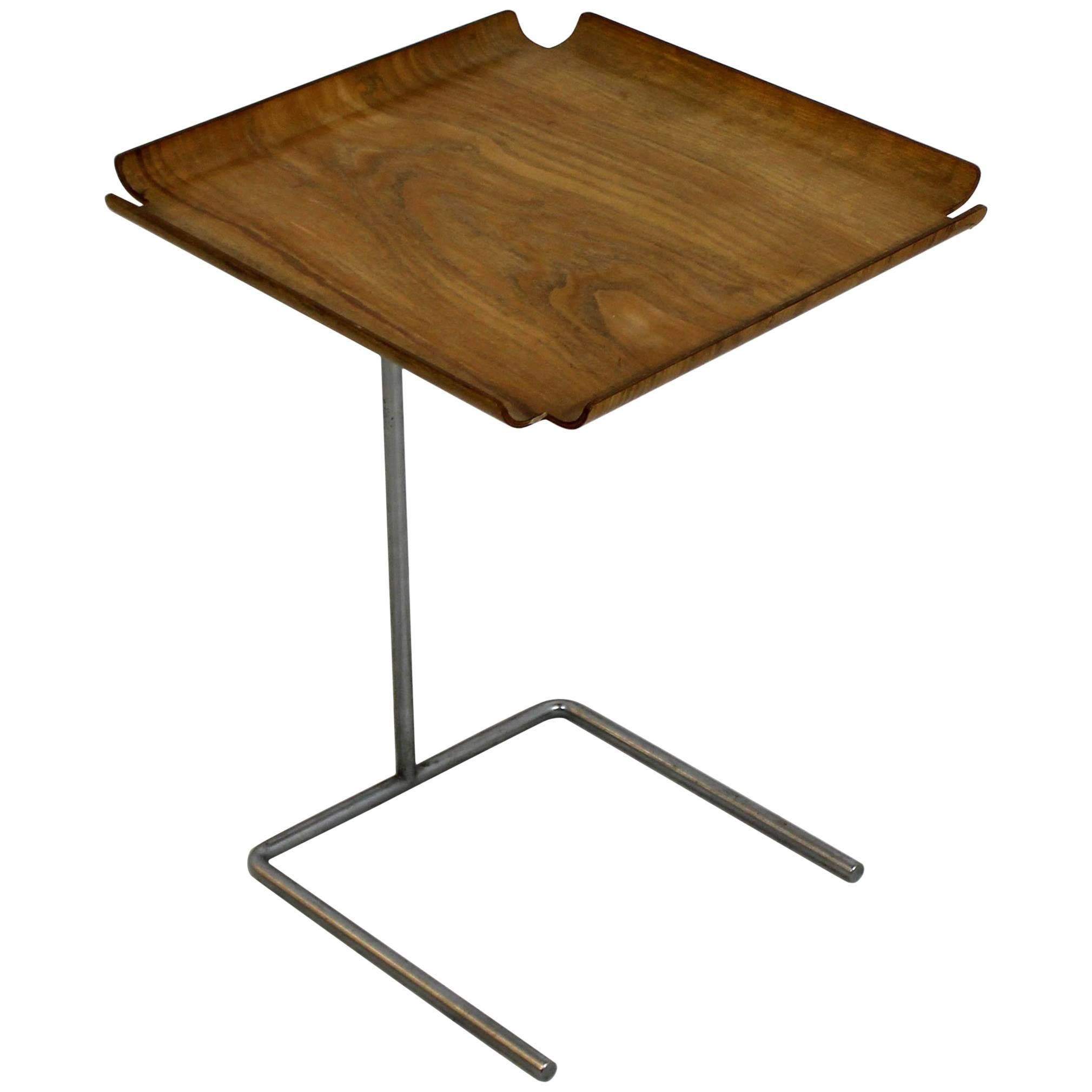 Mid-Century Modern George Nelson Early Edition Side Tray Table, 1950s, Wood