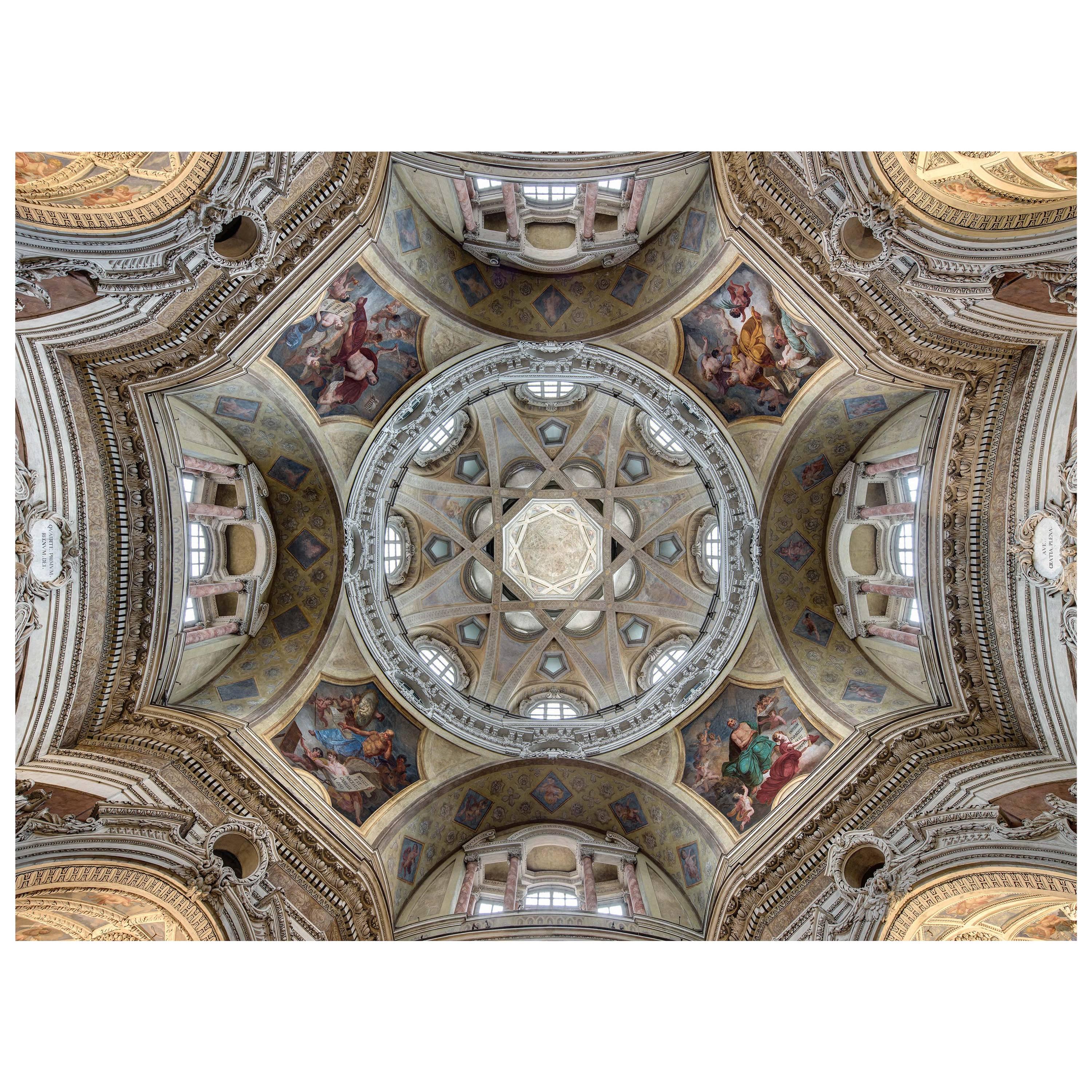 Cupola Chiesa San Lorenzo, Torino, 2017 von Carlo Carossio im Angebot