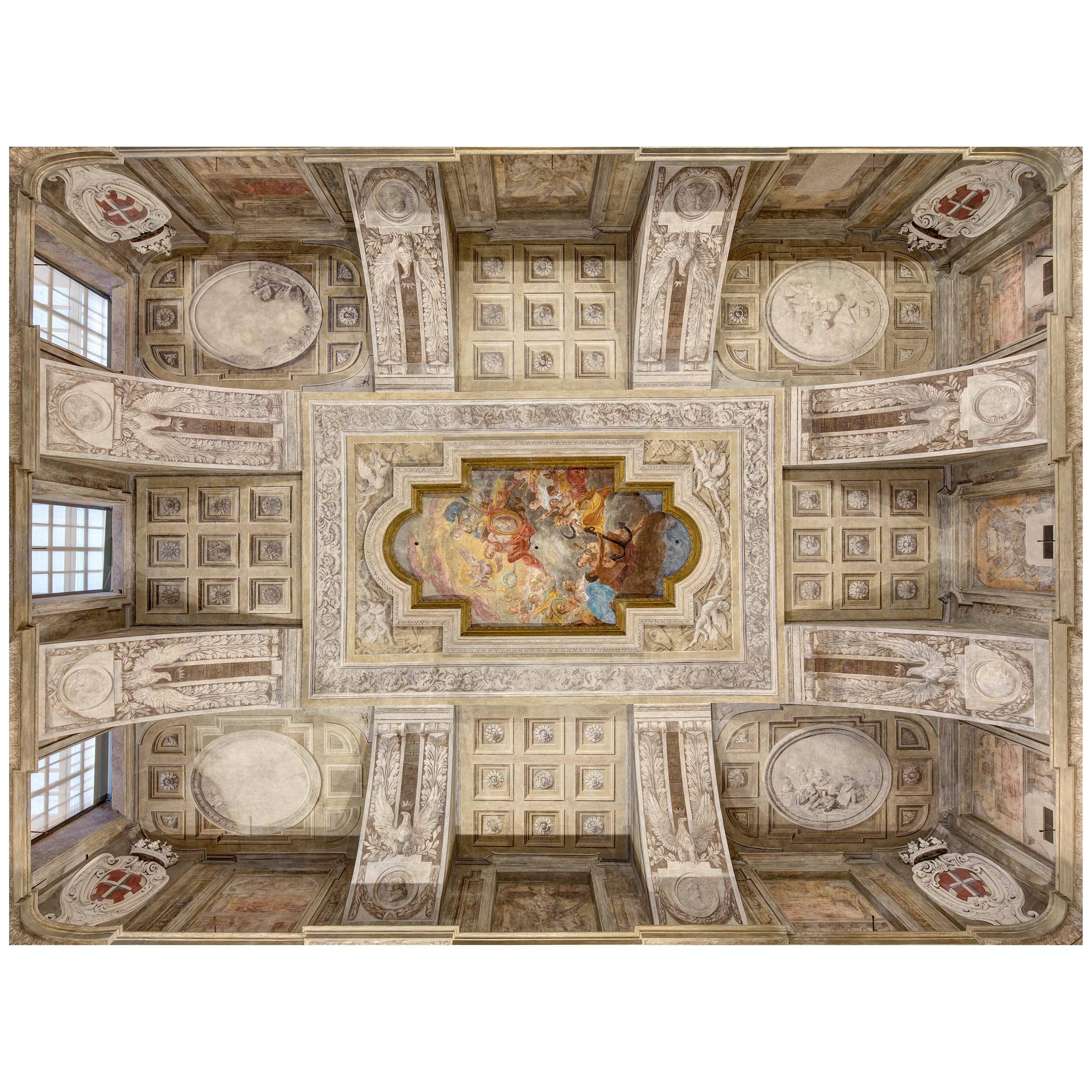 Palazzo Madama, soffitto, Torino 2017 by Carlo Carossio For Sale