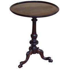Antique 19th Century Victorian Mahogany Occasional Table