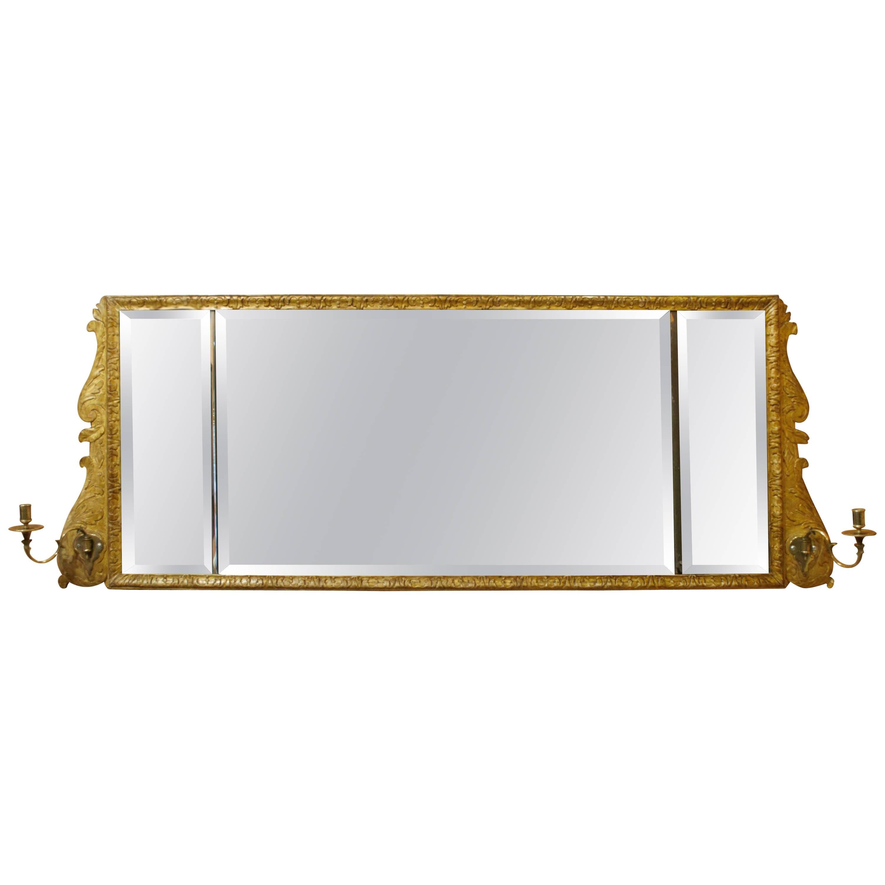 George II Overmantel 'Overmantle' Mirror For Sale