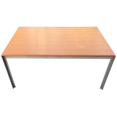 Very Rare and Original Writing Table PK53 by Poul Kjaerholm for Rud Rasmussen