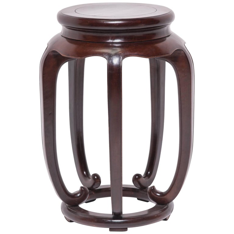 Chinese Round Display Stand at 1stDibs