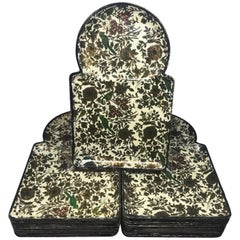 Retro Hors D
Oeuvres Chinoiserie Bird Party Trays