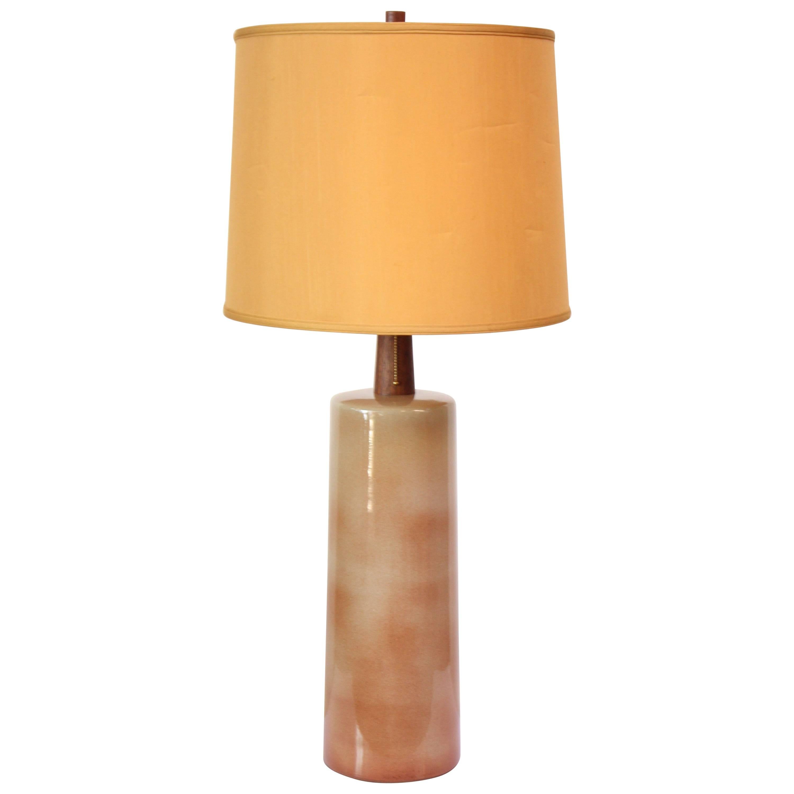 Lampada da tavolo grande in gres di Martz per Marshall Studios