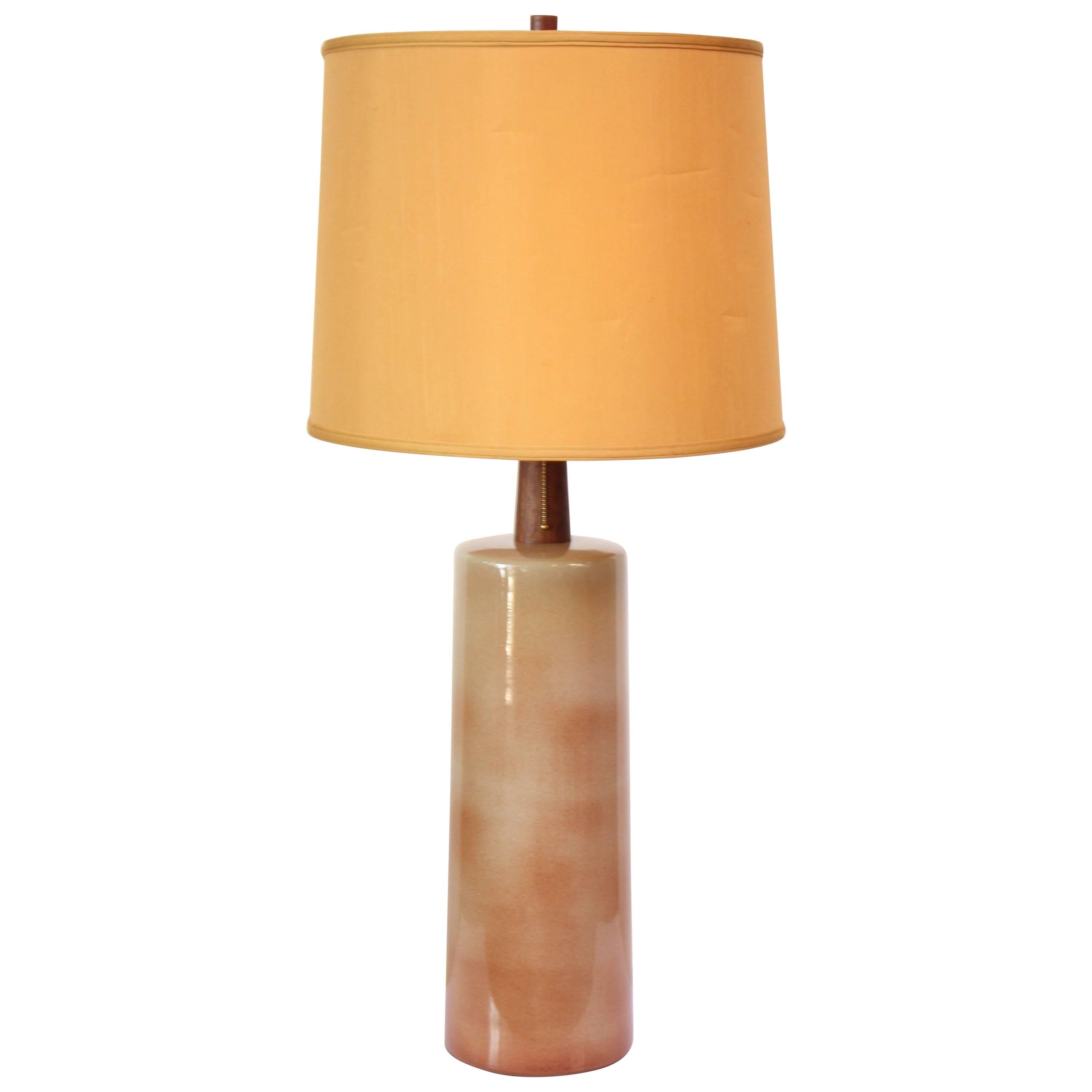 Large Stoneware Table Lamp by Martz for Marshall Studios