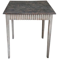 Swedish Table in the Gustavian Style