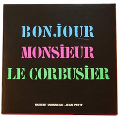 Book "Bonjour Monsieur Le Corbusier" by Robert Doisneau et Jean Petit