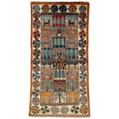 Antique Persian Bakhtiari Rug