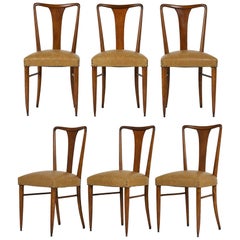 Set of Six Modern-Style Dining Chairs