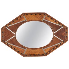 Petite French Art Deco Mirror, 1930s
