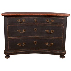 French Concave Front Commode