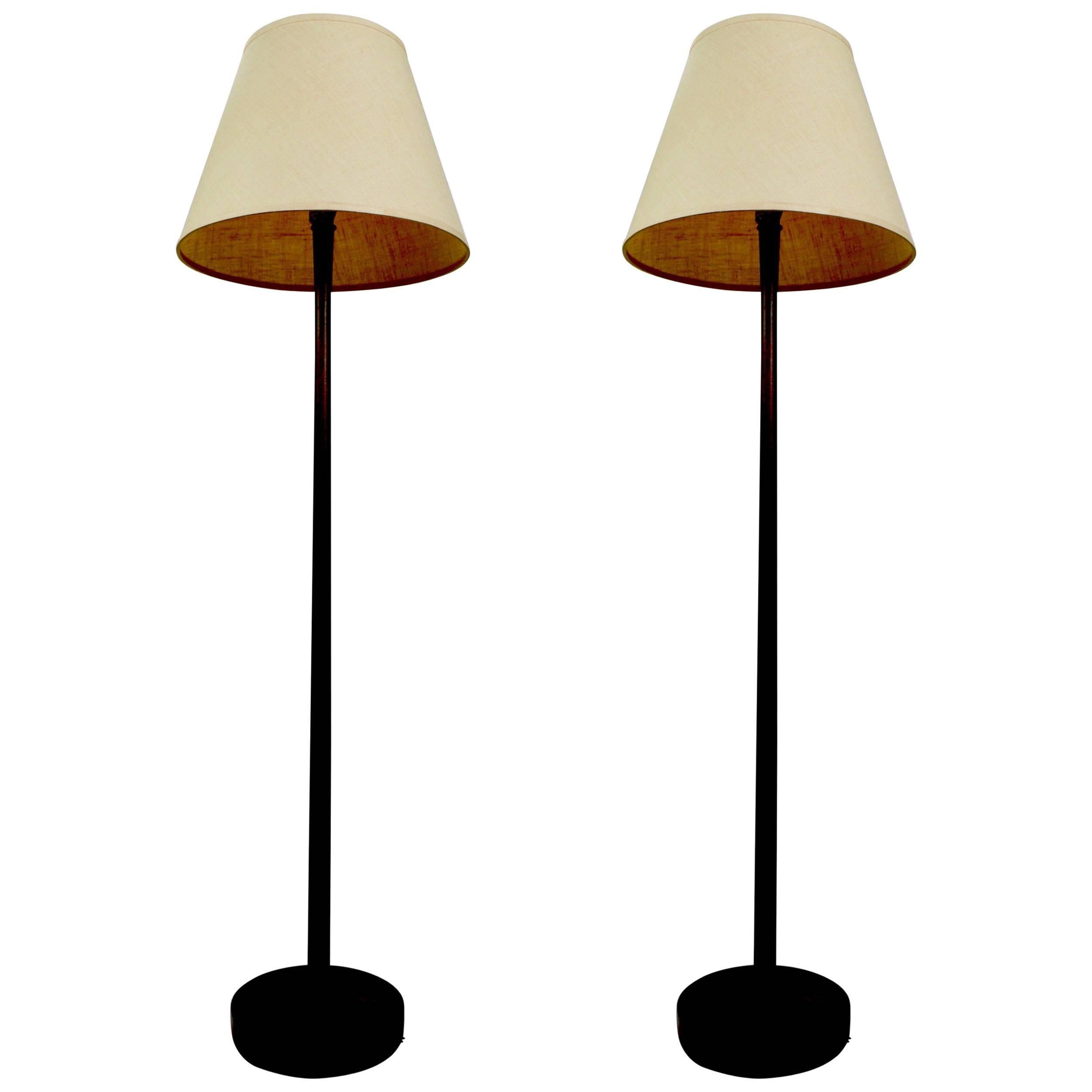 Pair of Floor Lamps by Laurel Lamp Company