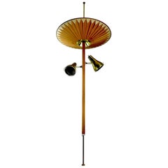 Vintage Tension Pole Floor Lamp by Thurston for Lightolier