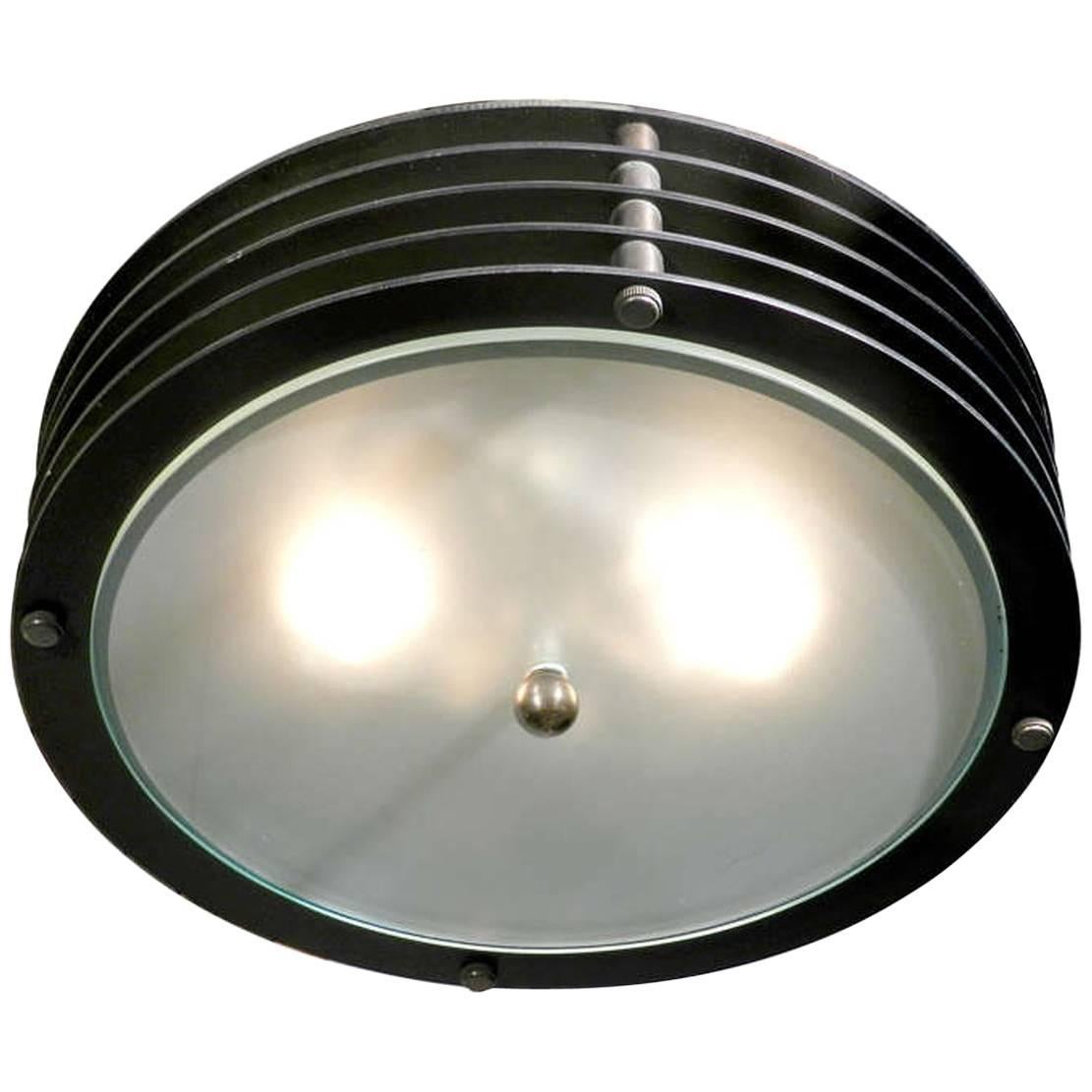 Round Industrial Vented Flush Mount