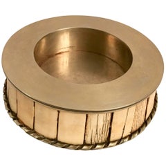 J Antony Redmile Brass and Bone Champagne Wine Coaster