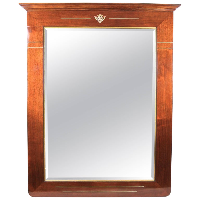 Large Art Nouveau Wall Mirror Austria Circa 1910 For At 1stdibs Large Art Nouveau Wall Mirror Austria Circa 1910 For