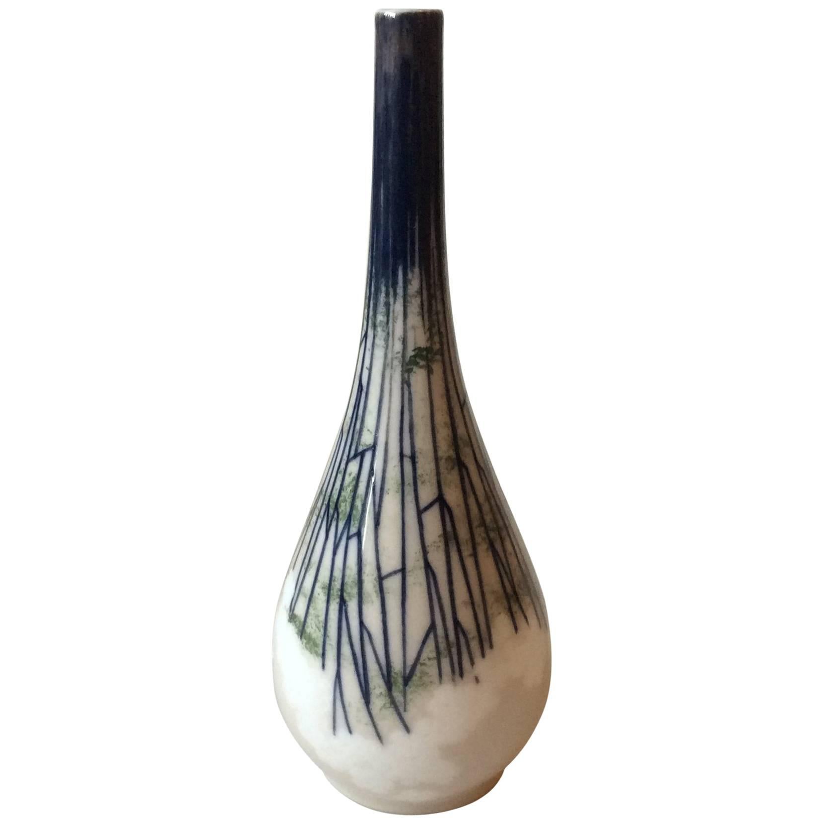 Royal Copenhagen Unique Vase by Marianne Høst from May 1892 For Sale