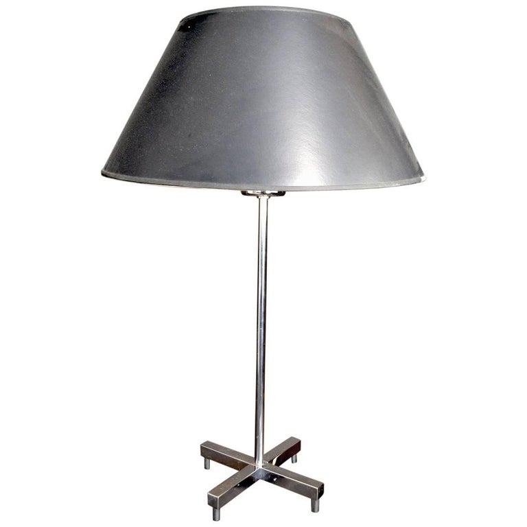 Chrome XBase Lamp by Sonneman For Sale at 1stdibs