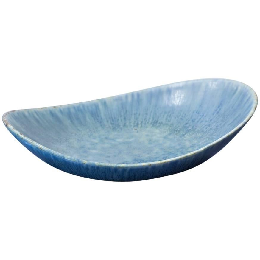 Scandinavian Modern Organic Stoneware Tray by Carl-Harry Stålhane for Rörstrand