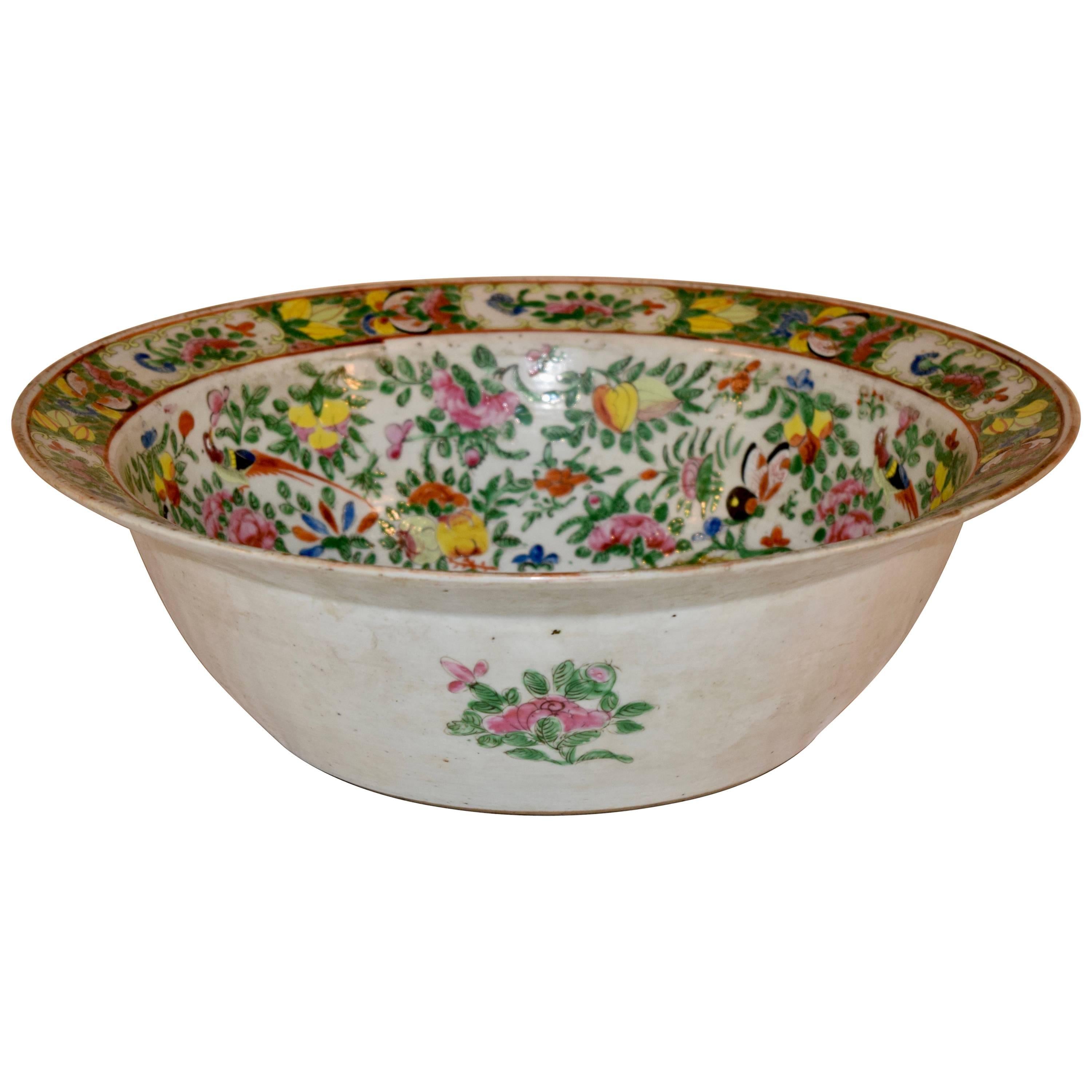 19th Century Export Bowl For Sale