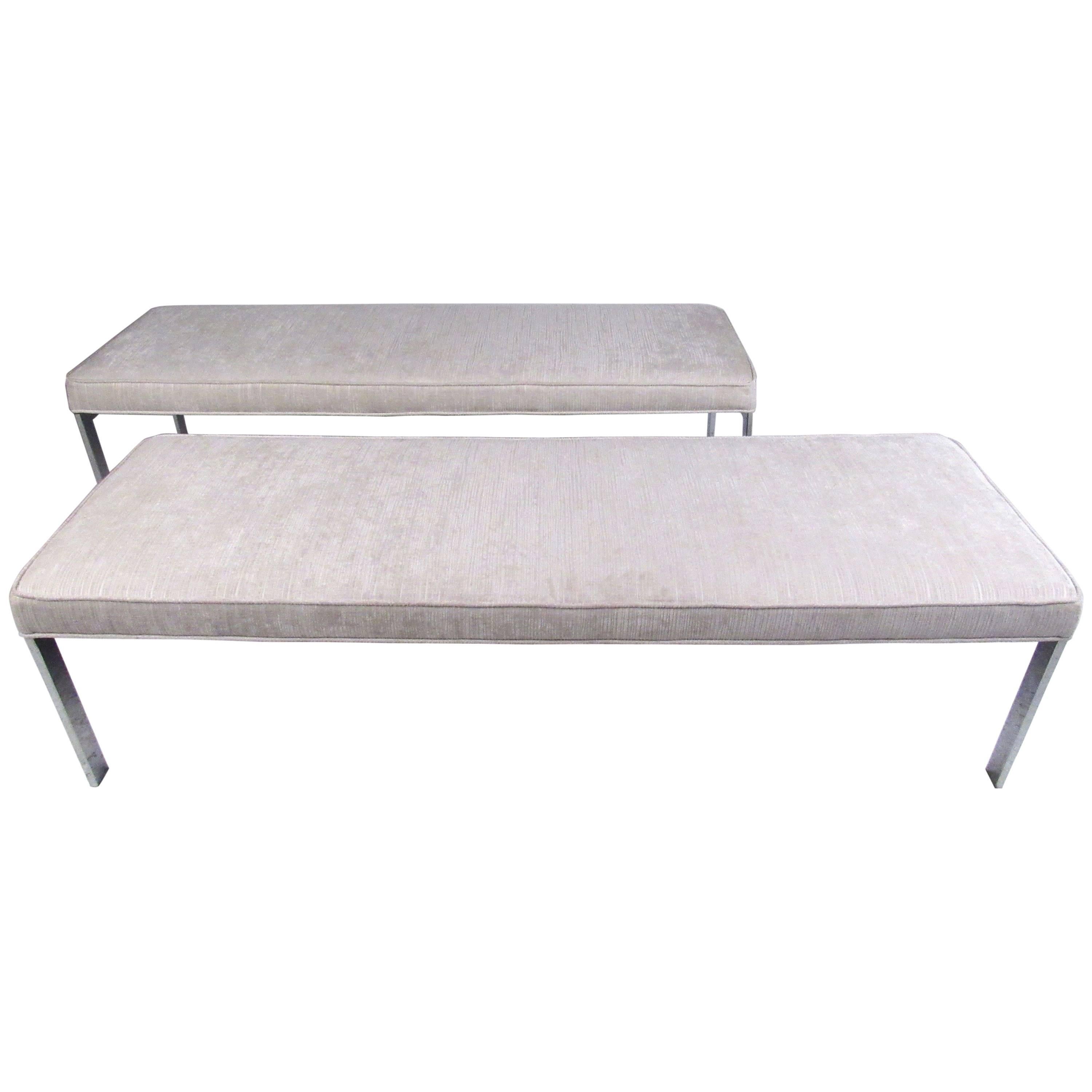 Contemporary Modern Upholstered Bench Seat