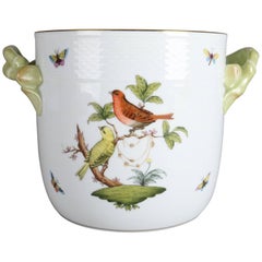 Hungarian Porcelain Rothschild Bird Ice Bucket by Herend, 20th Century