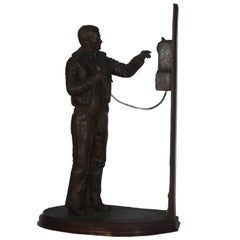 Man at Payphone by Andre Harvey