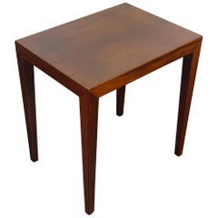 Danish Severin Hansen Rosewood Coffee Table for Haslev, 1960s