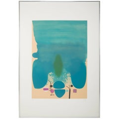 Lithograph "Anxious Moments" by Victor Pasmore